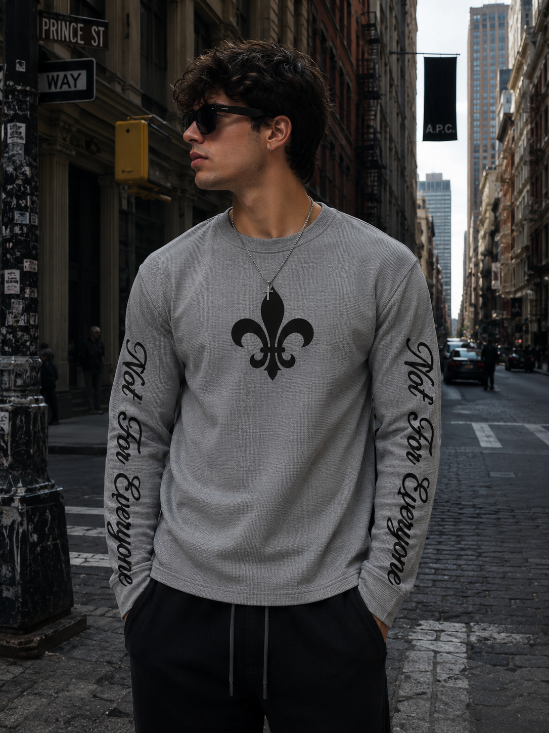 Fleur Waffle Tee