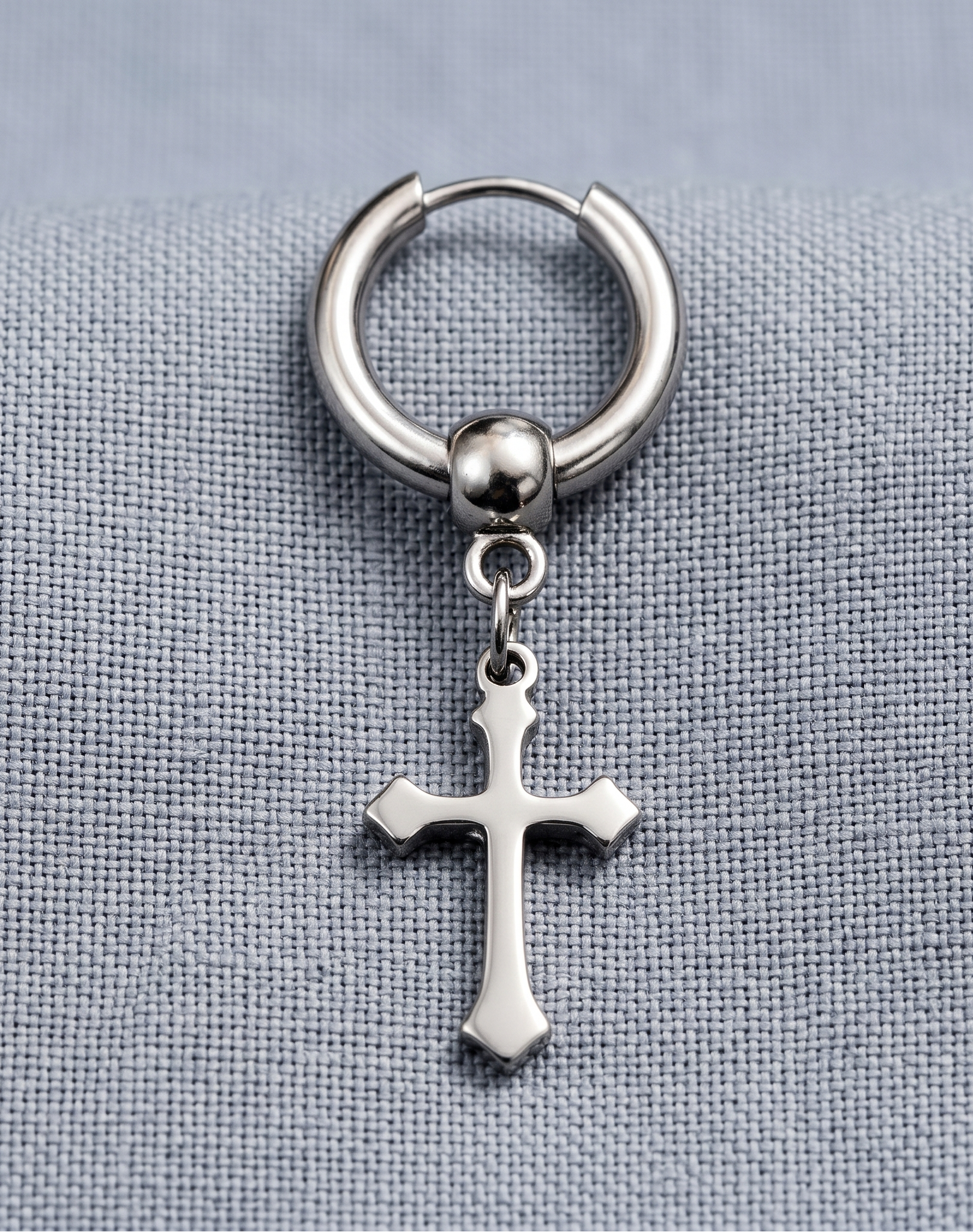 Cross Earring (Piercing required)