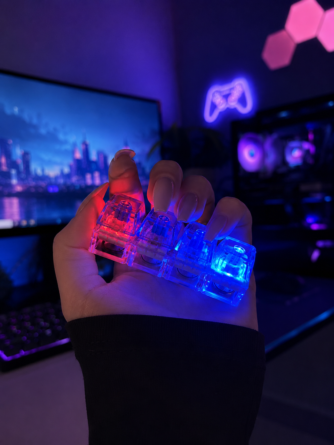 RGB Fidget Clicker