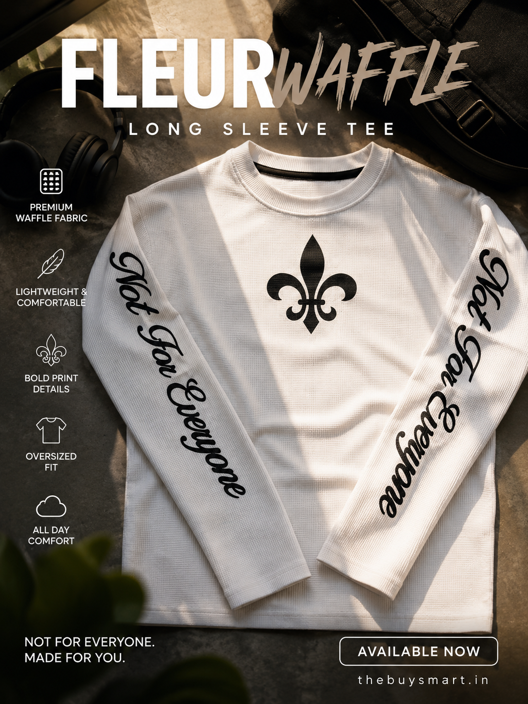 Fleur Waffle Tee