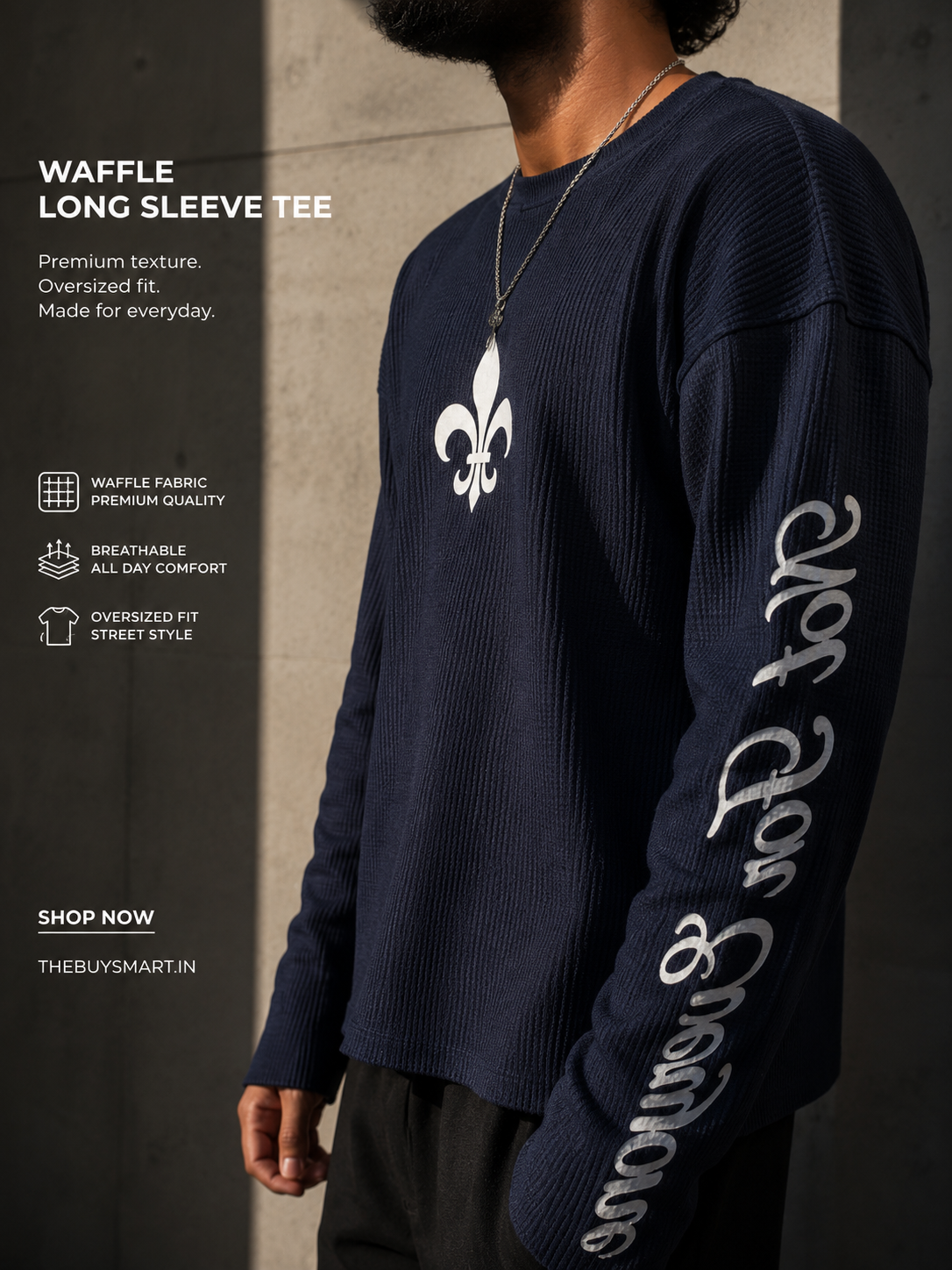 Fleur Waffle Tee