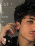 Ice Square Magnetic Studs